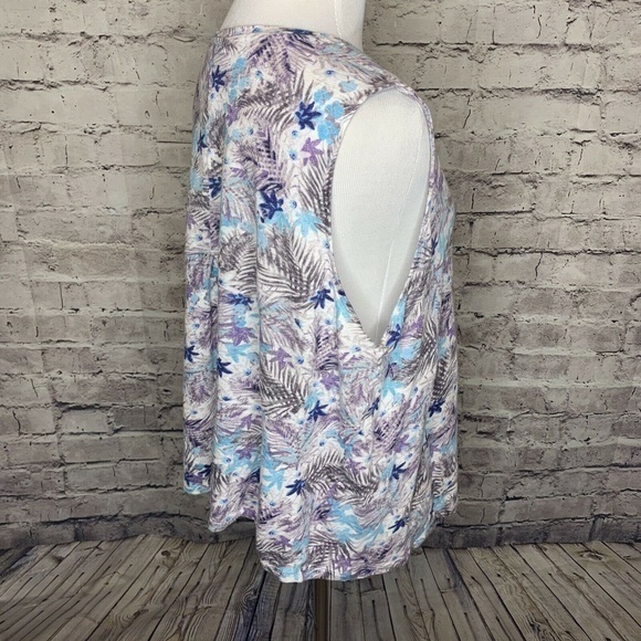 J.Jill Love Linen‎ Collection Palm Leaves Floral LP - Picture 6 of 8